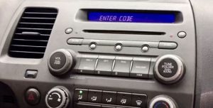 Code for radio honda