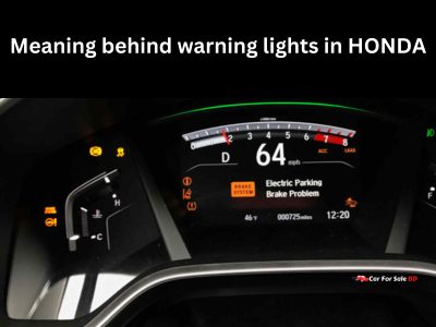 An Easy Guide to Honda Dashboard Lights Meanings