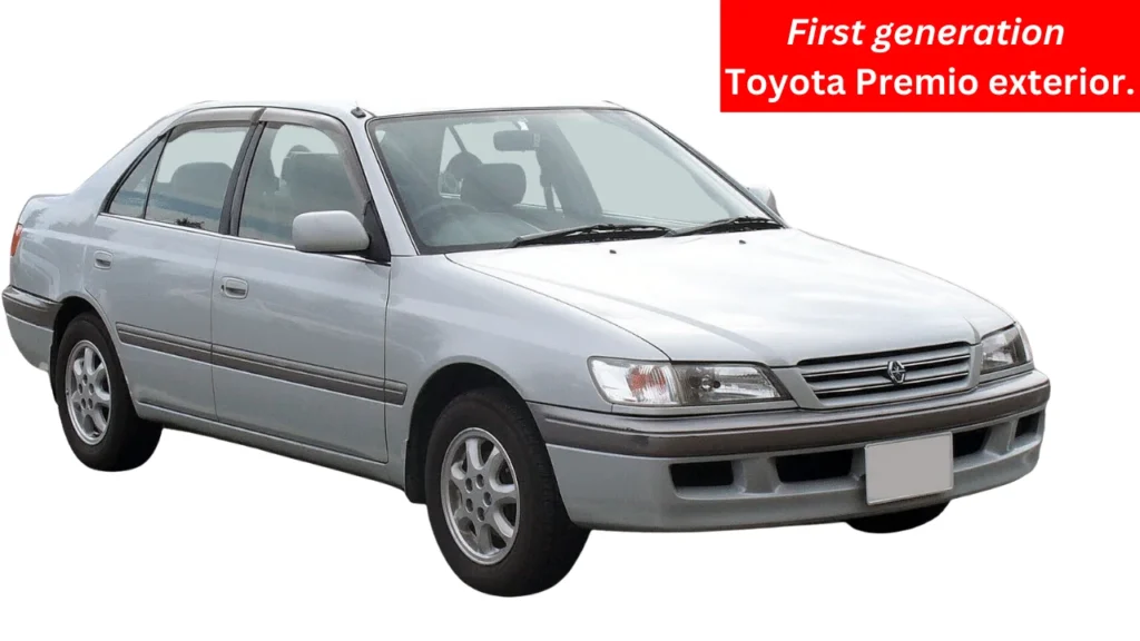 First generation Toyota Premio exterior