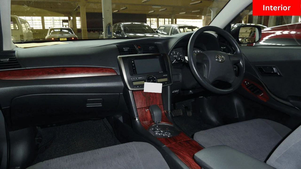 third generation Toyota Allion interior