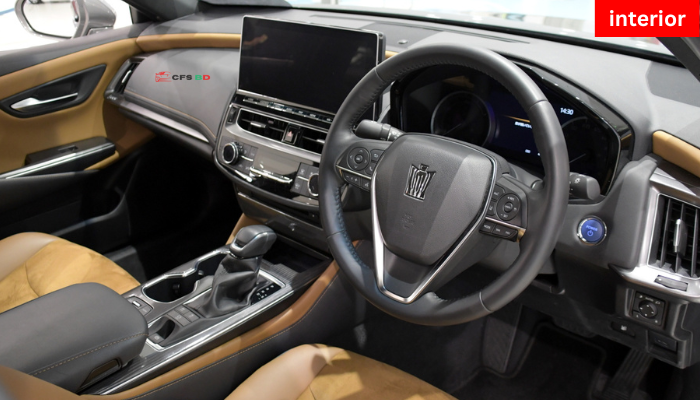 fifteenth generation Toyota crown interior