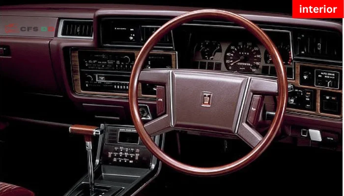 seventh generation Toyota crown interior
