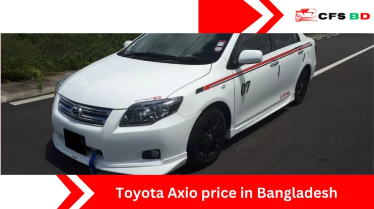 Toyota Axio Price in Bangladesh