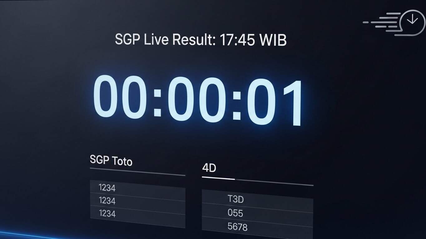 Angka Keluar Singapura Hari Ini vs Kemarin – Poli 2D Naik-Turun yang Sering Terulang